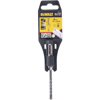 Image de DEWALT DT8907 QZ Perceuse à percussion SDS Plus XLR avec pointe de perçage en carbure tungstène 5x50x110mm