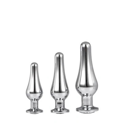 Afbeelding van Buttplug Gleaming Love Pleasure Set Zilver