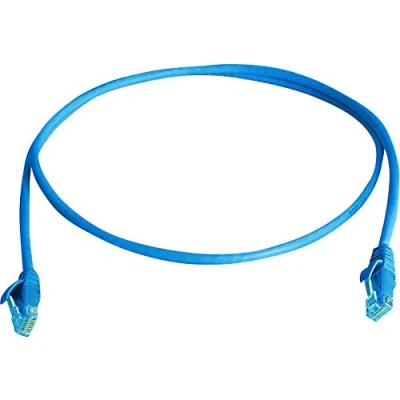 Afbeelding van Telegärtner L00002E0101 RJ45 Netwerkkabel, patchkabel CAT 5e U/UTP 3.00 m Hemelsblauw Vlambestendig, Halogeenvrij 1 stuk(s)