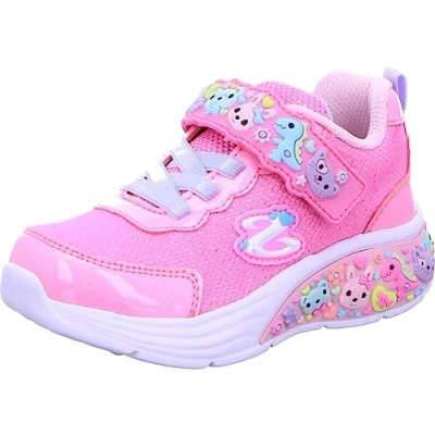 Afbeelding van Skechers LIL Dreamers Sneakers laag voor kinderen, Maat: 21, Pink/multicoloured Textiel/ synthetisch