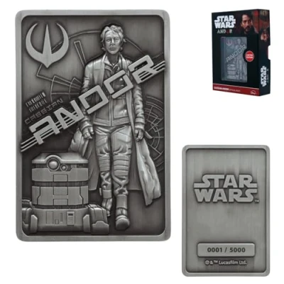 Afbeelding van FaNaTtik Star Wars Iconic Scene Collection Limited Edition Ingot Andor Verzamelobject Zilverkleurig