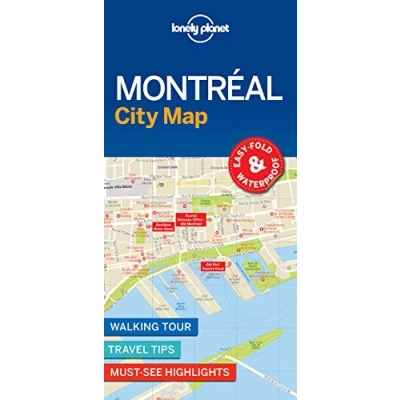Afbeelding van Lonely Planet Montreal City Map