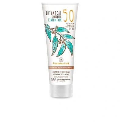 Afbeelding van Australian Gold Zonnebrand Botanical SPF 50 Faces Medium Zonnebrandcrème 89 ml