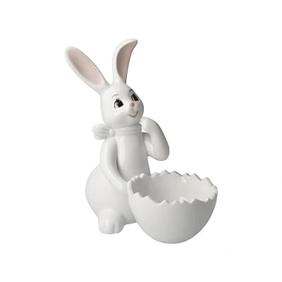 Afbeelding van Goebel Pasen Decoratief beeld / figuur Haas Snow White Cute Girl Porselein 16cm 2024