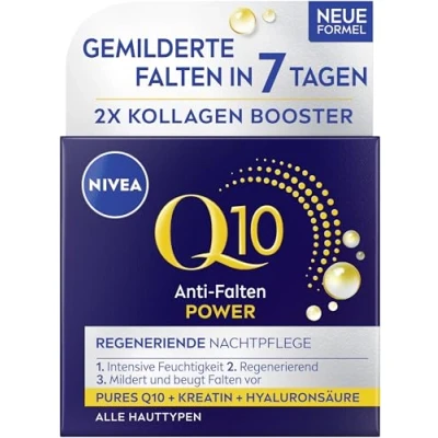 Afbeelding van NIVEA Q10 Power anti rimpel regenererende nachtverzorging, 50 ml