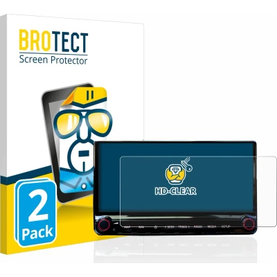 Afbeelding van BROTECT Screenprotector voor Kia XCeed 2019 Infotainment System 10.25&quot; Folie Beschermfolie transparant (2 Stuks)