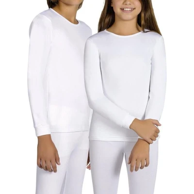 Afbeelding van Thermisch binnenshirt met lange mouwen, Wit.