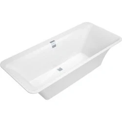 Afbeelding van Villeroy &amp; Boch Squaro Edge kunststof bad quaryl ovaal inclusief poten