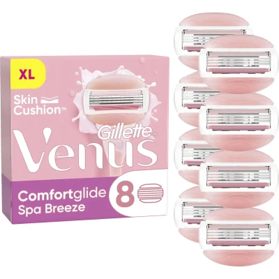Afbeelding van Gillette Venus ComfortGlide Spa Breeze Scheermesjes 8 stuks