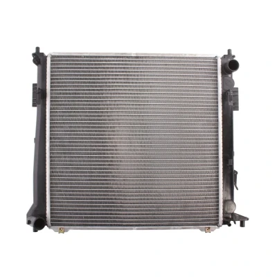 Afbeelding van THERMOTEC D70302TT Radiateur voor voertuigen met/zonder airco 458 450 26 Handgeschakeld Koelribben gesoldeerd KIA: Pro cee‘d I Hatchback