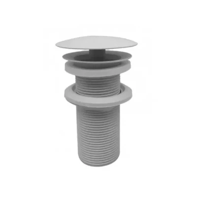 Afbeelding van Wiesbaden Caral Verlengde Open Afvoerplug 5/4&quot; Mat Wit Stijlvol &amp; Functioneel