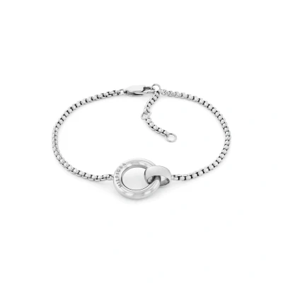 Afbeelding van Tommy Hilfiger Circles Armband silvercoloured, Dames, Maat: One Size, Silver coloured