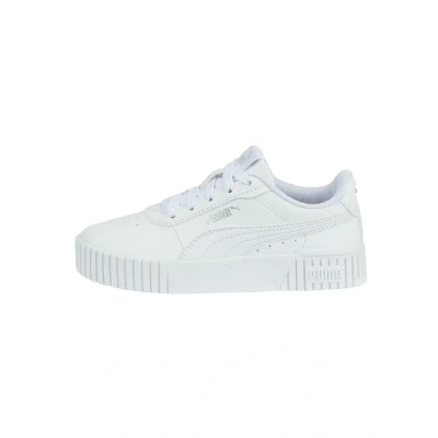 Afbeelding van Carina 2.0 sneakers voor Dames, Wit/Zilver, Maat 31 PUMA