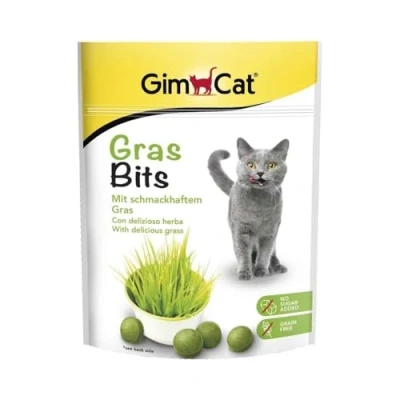 Afbeelding van 6x GimCat GrasBits 140 gr