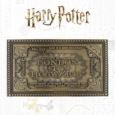 Afbeelding van Harry Potter Replica 1/1 Hogwarts Train Ticket Limited Edition