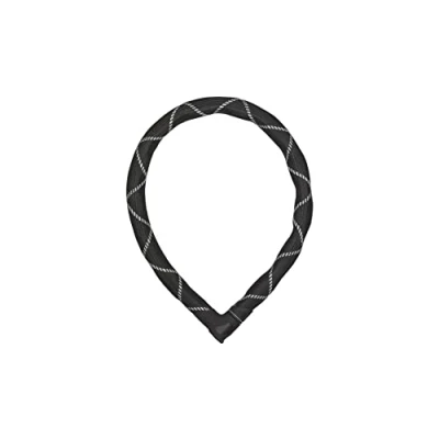 Image de Abus steel o flex iven 8200 110 chaine antivol noir cm