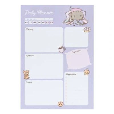Afbeelding van Grupo Erik Notitieblok A5 Pusheen, dagplanner Dagelijkse Planner, To Do List, kantoorbriefpapier, Memoblokken, Schoolbenodigdheden