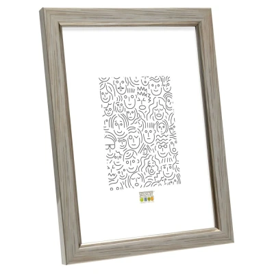 Afbeelding van Deknudt Kader in zilverkleur met biesje 13x18 S46AD1
