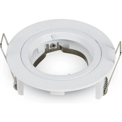 Afbeelding van GU10 Armatuur VT 774 Wit rond