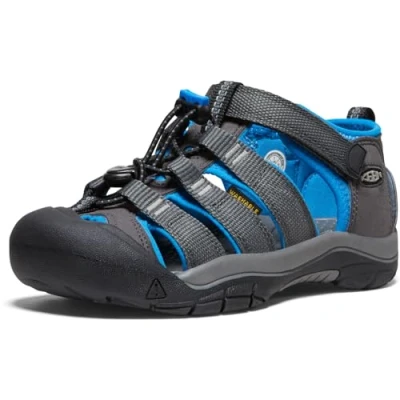 Afbeelding van Keen Newport H2 Older Kids Sandalen Magnet/Brilliant Blue Grijs Polyester Maat 35