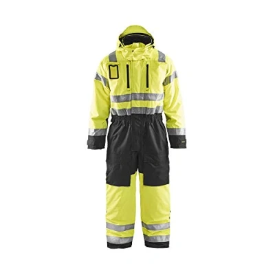 Afbeelding van Blaklader Winteroverall High Vis 6763 1977 Geel/Zwart D112
