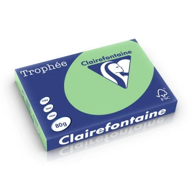 Image de Clairalfa Papier universel Trophée, A3, 80 g/m2, vert nature