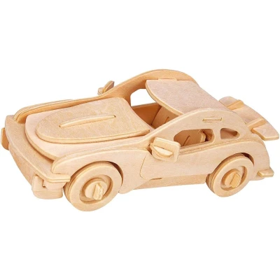 Afbeelding van Eureka 3D Puzzel Gepetto&#039;s Sport auto Multiplex