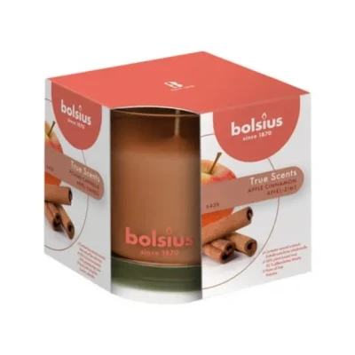 Afbeelding van Geurglas 95/95 True Scents Apple Cinnamon Bolsius