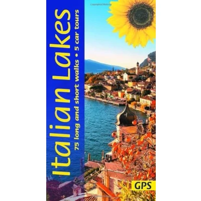 Afbeelding van Italian Lakes Sunflower Walking Guide Lake Garda, Como, Maggiore, Orta