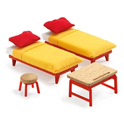 Afbeelding van Djeco poppenhuis kinderkamer