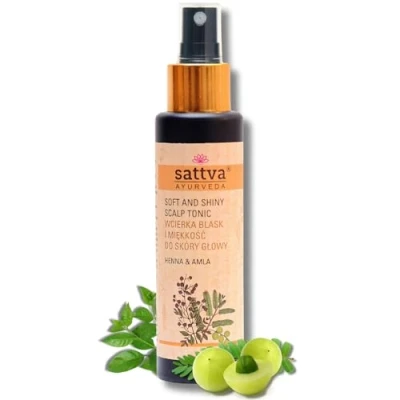 Afbeelding van Sattva Soft And Shiny Scalp Tonic wcierka blask i miękkość do skóry głowy Henna &amp; Amla