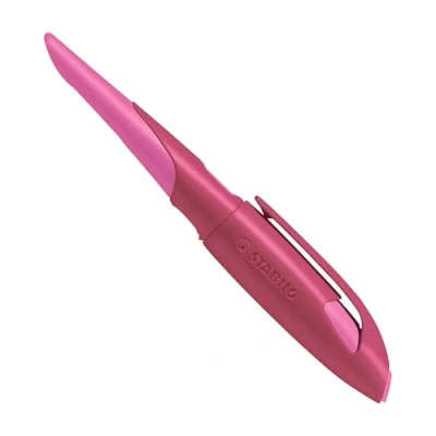 Image de STABILO Stylo plume EASYbirdy L, gauchers, framboise/rose