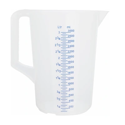 Afbeelding van Maatbeker Kunststof, 3 liter