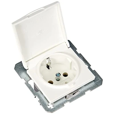 Afbeelding van Hager Berker S.1/B.3/B.7 Wandcontactdoos (WCD schakelmateriaal) 47511909 E2FJY