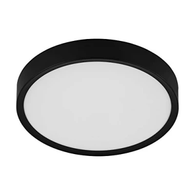 Afbeelding van EGLO Musurita Plafondlamp LED Ø 34 cm Zwart/Wit