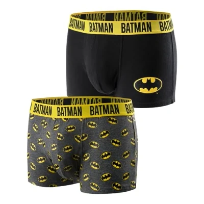 Afbeelding van soxo Batman Cedeau Herenboxershorts, katoen, origineel, 3 maten, 2 stuks