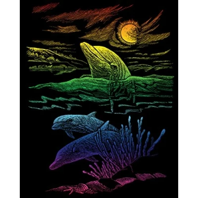 Afbeelding van Engraving Art Rainbow Foil asst.