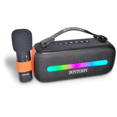 Afbeelding van BONTEMPI WIRELESS SPEAKER WITH MICROPHONE &amp; RGB.