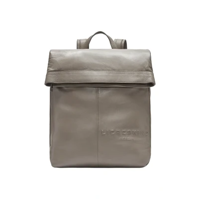 Afbeelding van LIEBESKIND BERLIN Leren Vrije tijd Rugzak Elvira Backpack Neutral Gray Taupe