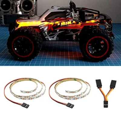 Afbeelding van elechawk RC Vleugel Vliegtuig LED Strip Stuurvleugel AR Wing Drone Model Auto Vrachtwagen (Geel)