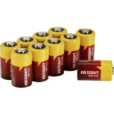 Afbeelding van VOLTCRAFT CR2 Fotobatterij Lithium 800 mAh 3 V 10 stuk(s)