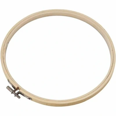 Image de Creotime cadre de broderie en bois 20 cm chacun