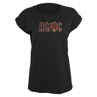 Afbeelding van AC/DC Voltage Logo Dames T shirt zwart L