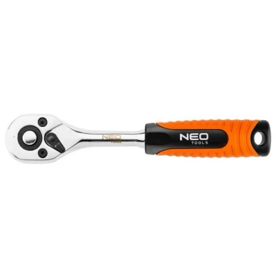 Afbeelding van NEO TOOLS 08 504 Omschakelratel 48 6,3 (1/4&quot;) 150 Chroom vanadium staal