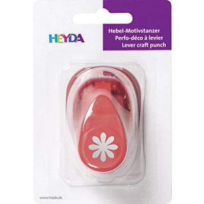 Afbeelding van Heyda Motiefpons Daisy 17mm