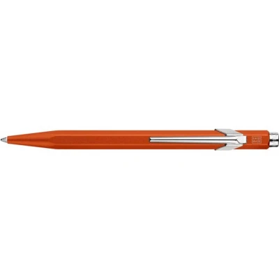 Afbeelding van Balpen caran d&#039;ache colormat x 849 oranje Omdoos a 2 stuk stuks