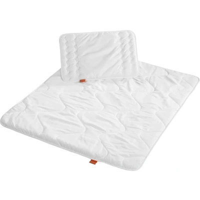Afbeelding van Sleepling 194478 babybeddengoed warme winterdeken 100 x 135 cm en kussensloop 40 60 Made in EU Öko Tex Standard wasbaar op C