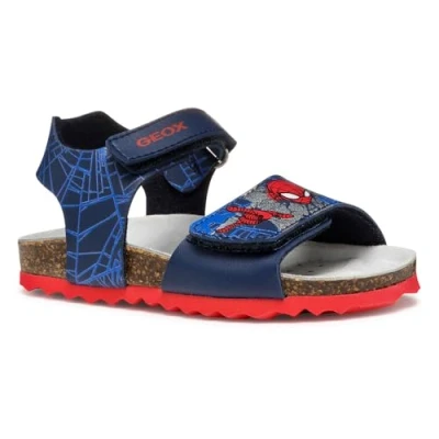 Afbeelding van Geox Marvel Spiderman Sandalen voor kinderen, Maat: 20, Navy/red Kunststof