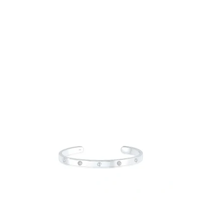 Afbeelding van Elli GEO Cross Armband silvercoloured, Dames, Maat: 17, Silver coloured