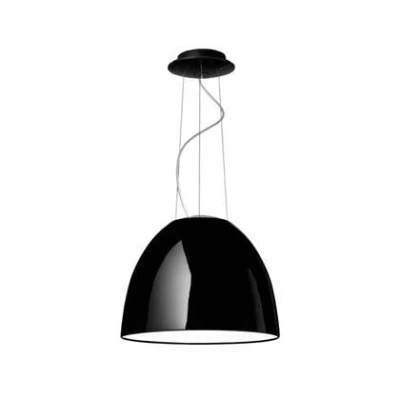 Afbeelding van Artemide Nur Mini hanglamp glanzend zwart